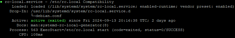 Activar rc.local en Debian 11 Bullseye
